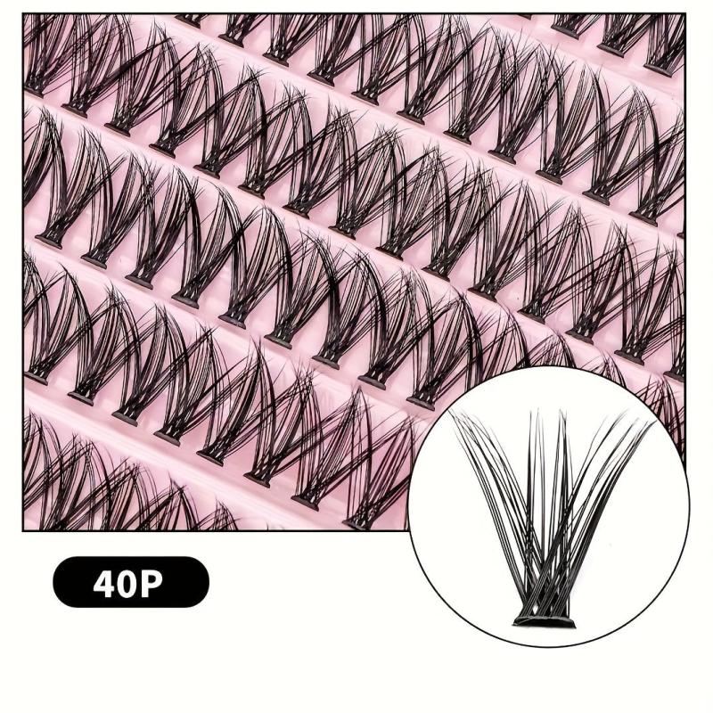 DIY D Curl Volume Individual Lashes 12mm 10 Rows 40p
