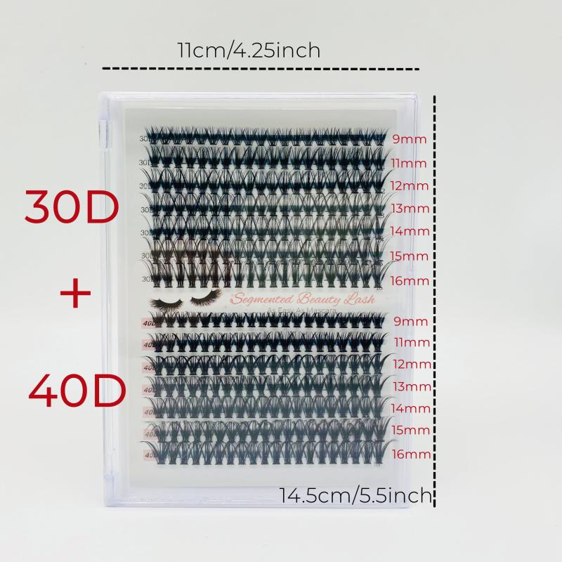 Natural Look False Eyelashes 280 Individual Lashes for DIY Eyelash Extension