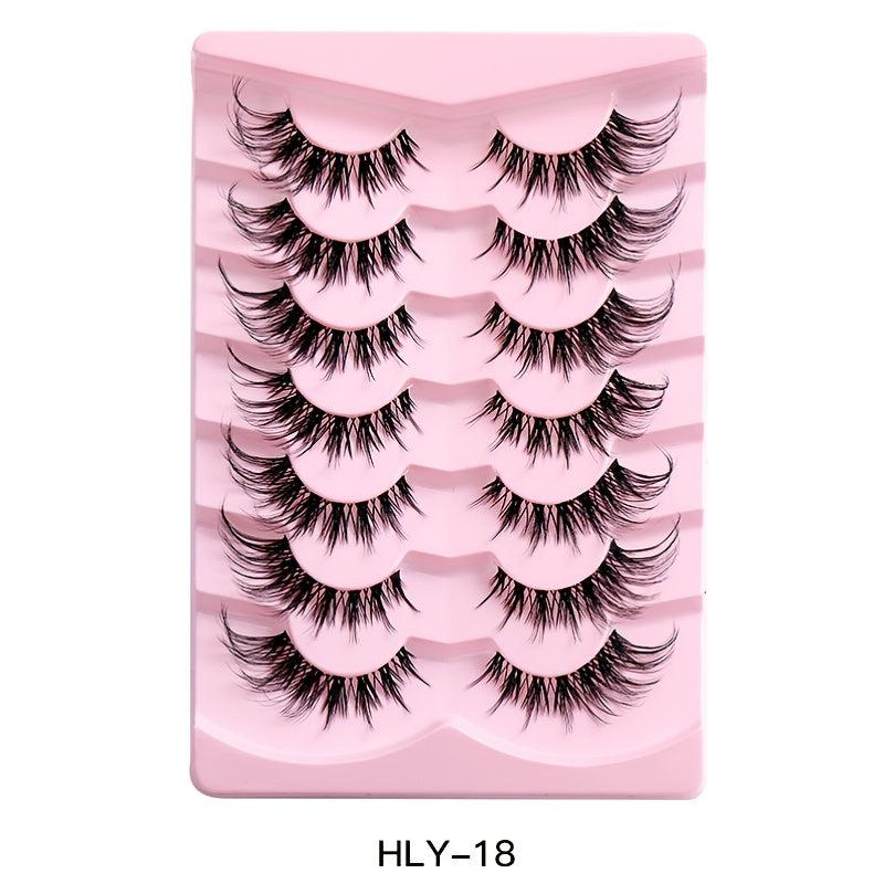 Fox Eye False Eyelashes Natural Thick And Curling Eyelashes