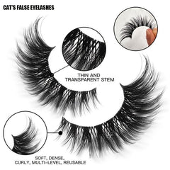 Fox Eye False Eyelashes Natural Thick And Curling Eyelashes