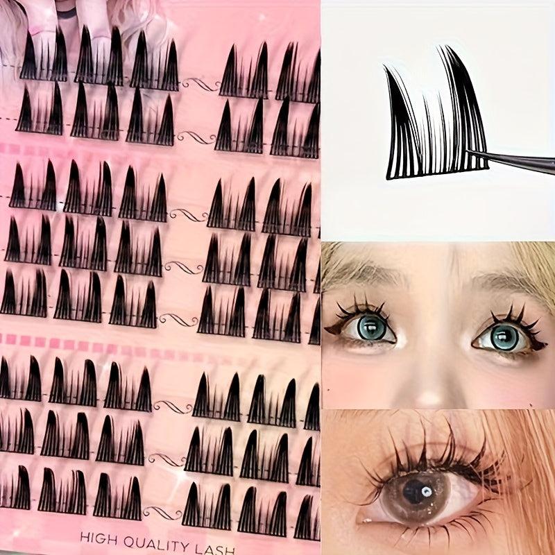 Natural Cluster Lashes 69pcs False Eyelashes