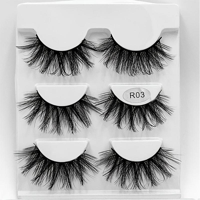 3D Crisscross Curling Long False Eyelashes Extension