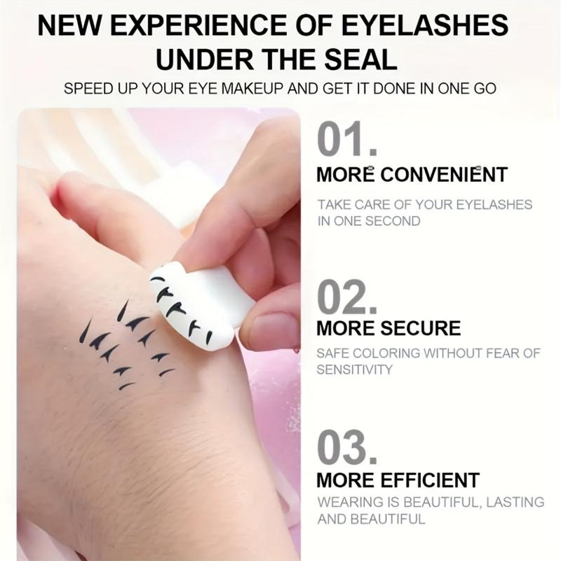 Lower Eyelash Stamp Christmas Halloween Eye Makeup Tool