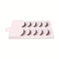 5 Pairs 3D Manga Lashes Faux Mink for Party Makeup