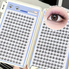 Segmented Curling False Eyelashes Lightweight Soft Makeup