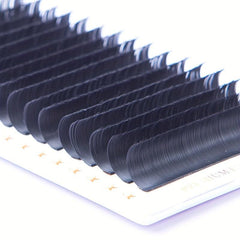 16 Rows Faux Mink Classic Eyelashes Extension Dark 0.15 C Curl