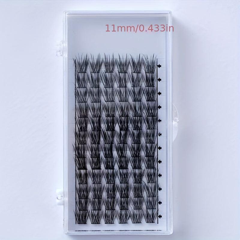 12 Rows DIY False Eyelashes Double Fishtail Eyelashes Extension Tool