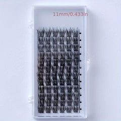 12 Rows DIY False Eyelashes Double Fishtail Eyelashes Extension Tool