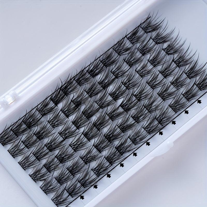 12 Rows DIY False Eyelashes Double Fishtail Eyelashes Extension Tool