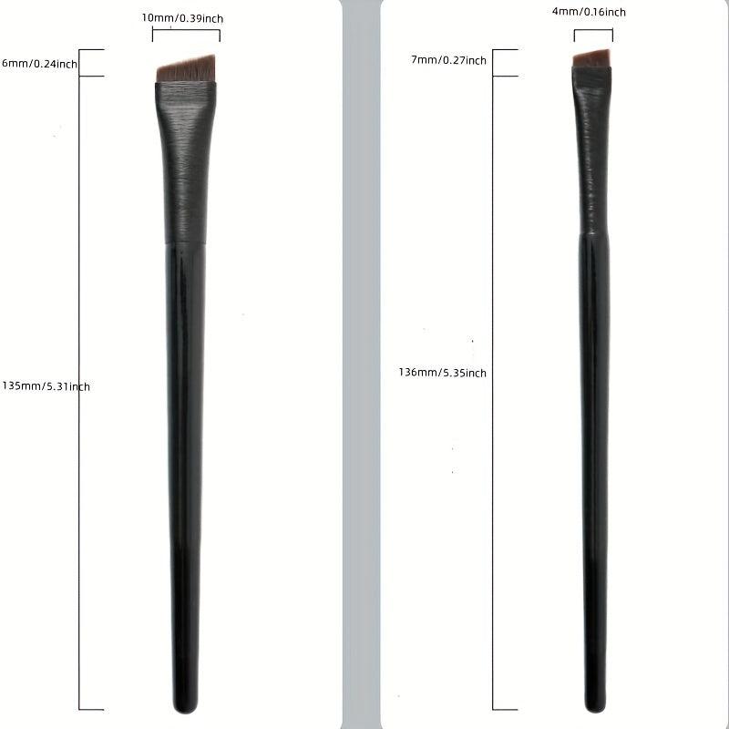 Professional Eye Makeup Brush Set Ultra Thin Eyebrow Eyeliner Brushes