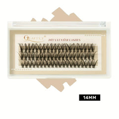 DIY Eyelash Extension Lash Clusters 60Pcs 30P C Curl 10 12 14mm Soft Comfortable