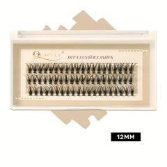 DIY Eyelash Extension Lash Clusters 60Pcs 30P C Curl 10 12 14mm Soft Comfortable