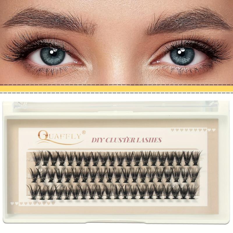 DIY Eyelash Extension Lash Clusters 60Pcs 30P C Curl 10 12 14mm Soft Comfortable