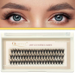 DIY Eyelash Extension Lash Clusters 60Pcs 30P C Curl 10 12 14mm Soft Comfortable