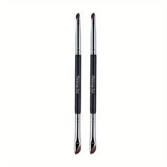 Double Head Sickle Eyeliner Brush Ultra Thin Precision Makeup Brush