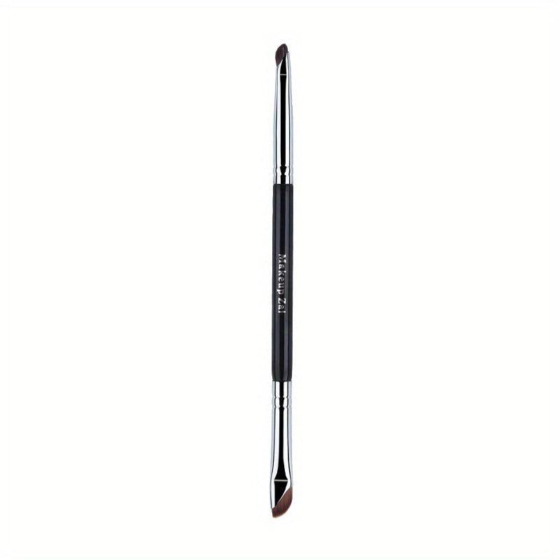 Double Head Sickle Eyeliner Brush Ultra Thin Precision Makeup Brush