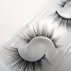 2 Pairs False Eyelashes 6D Natural Curling Thick And Slender