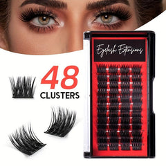 DIY Cluster Lashes Segmented Thick Lashes DM008