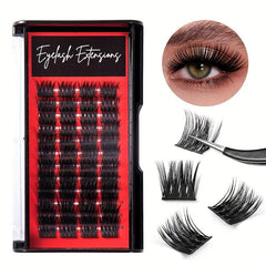 DIY Cluster Lashes Segmented Thick Lashes DM008