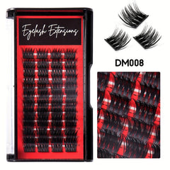 DIY Cluster Lashes Segmented Thick Lashes DM008