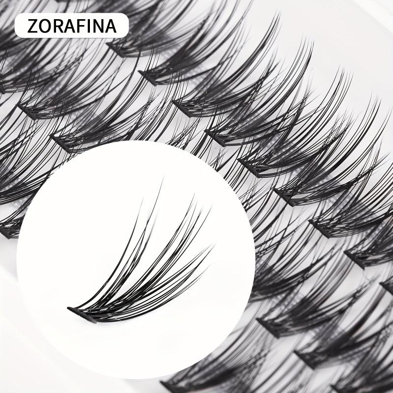 20D Cluster Fluffy Wispy False Eyelashes Extension