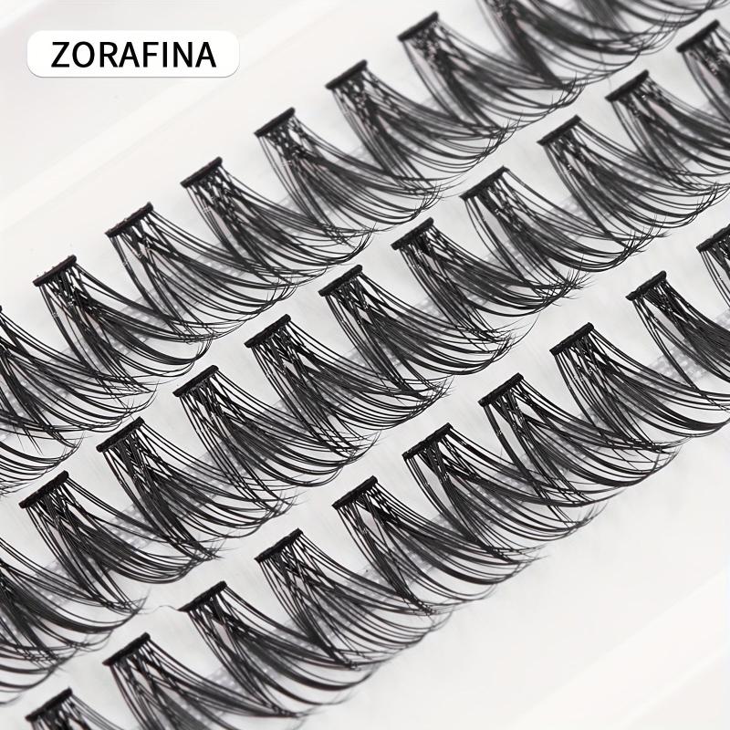 20D Cluster Fluffy Wispy False Eyelashes Extension