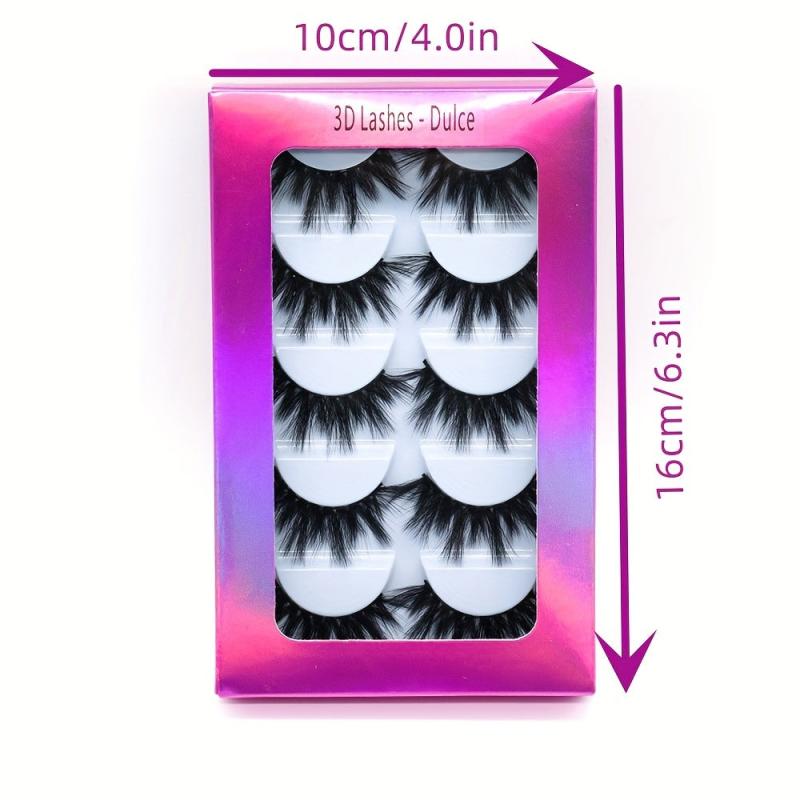 Faux Mink Lashes Dramatic False Eyelashes