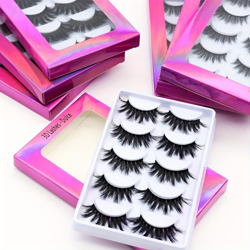 Faux Mink Lashes Dramatic False Eyelashes