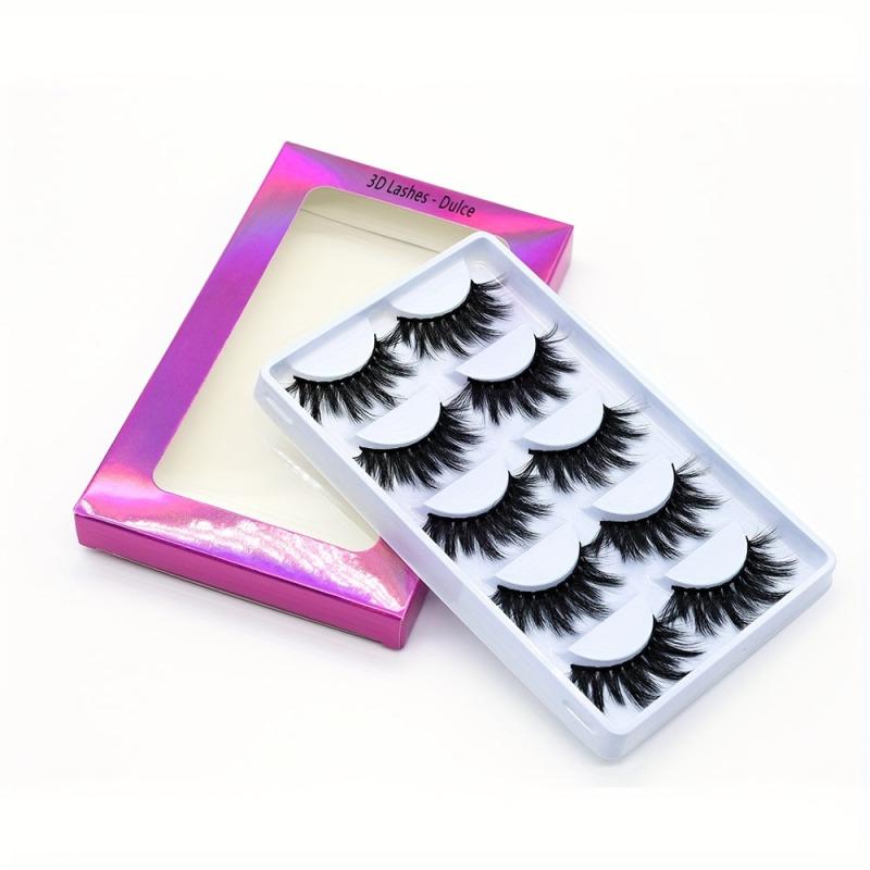 Faux Mink Lashes Dramatic False Eyelashes