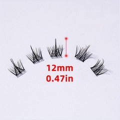 80 Clusters Lashes DIY Eyelash Extensions Volume Wispy Individual Lashes