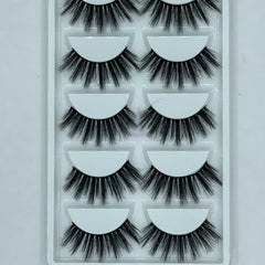 Natural Thick Curling False Eyelashes Multilayers Thick Lashes