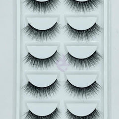 Natural Thick Curling False Eyelashes Multilayers Thick Lashes