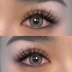 Natural Thick Curling False Eyelashes Multilayers Thick Lashes