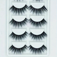 Natural Thick Curling False Eyelashes Multilayers Thick Lashes