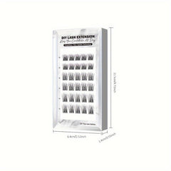 DIY Eyelash Extensions C D Curl Volume Lash Clusters