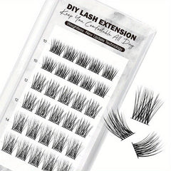 DIY Eyelash Extensions C D Curl Volume Lash Clusters