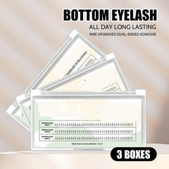 5 Boxes Lower False Eyelashes 5mm Lightweight Soft DIY Eyelash Extension