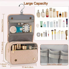 Elviros Hanging Toiletry Bag for Men Medium Travel Organizer Water Resistant