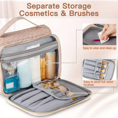 Elviros Hanging Toiletry Bag for Men Medium Travel Organizer Water Resistant