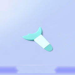 Eyelash Tool with Eyeliner Guide, Mascara Shield, Crescent Plate