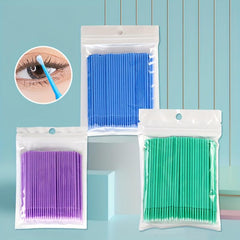 Eyelash Cleansing Sticks Eye Makeup Wiping Tools Set
