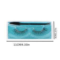 Natural Fluffy Cat Eye Lashes 6 Styles Thick Wispy 3D Faux Mink