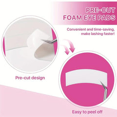 110 Pcs Eye Gel Pads Under Eye Gel Pads for Eyelash Extension