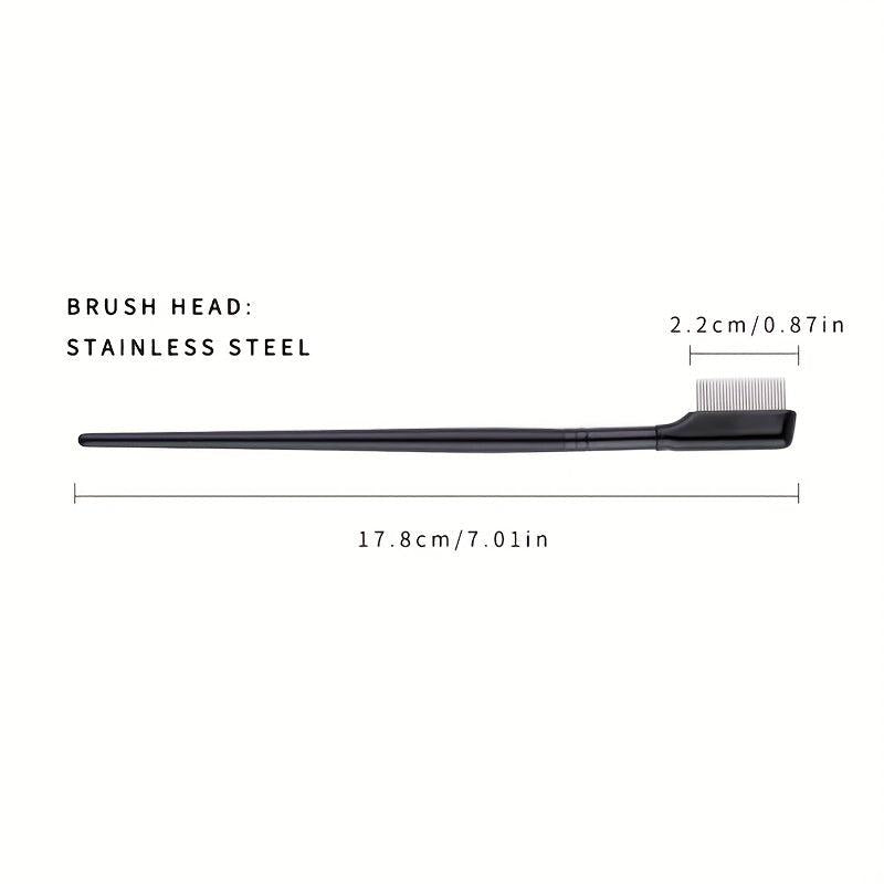 Metal Eyelash Brush Grooming Separator for Flawless Mascara Application