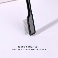 Metal Eyelash Brush Grooming Separator for Flawless Mascara Application