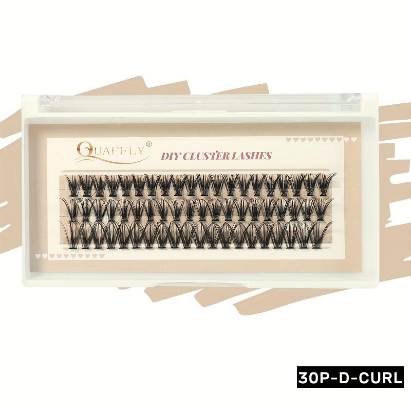 60pcs Eyelash Extensions DIY D Curling Long Individual Eyelash Mix Faux Mink