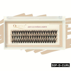 60pcs Eyelash Extensions DIY D Curling Long Individual Eyelash Mix Faux Mink