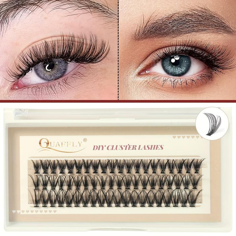 60pcs Eyelash Extensions DIY D Curling Long Individual Eyelash Mix Faux Mink