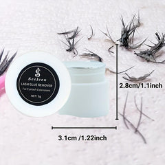 Clear Jelly Glue Remover Eyelash Extensions Cream 5G