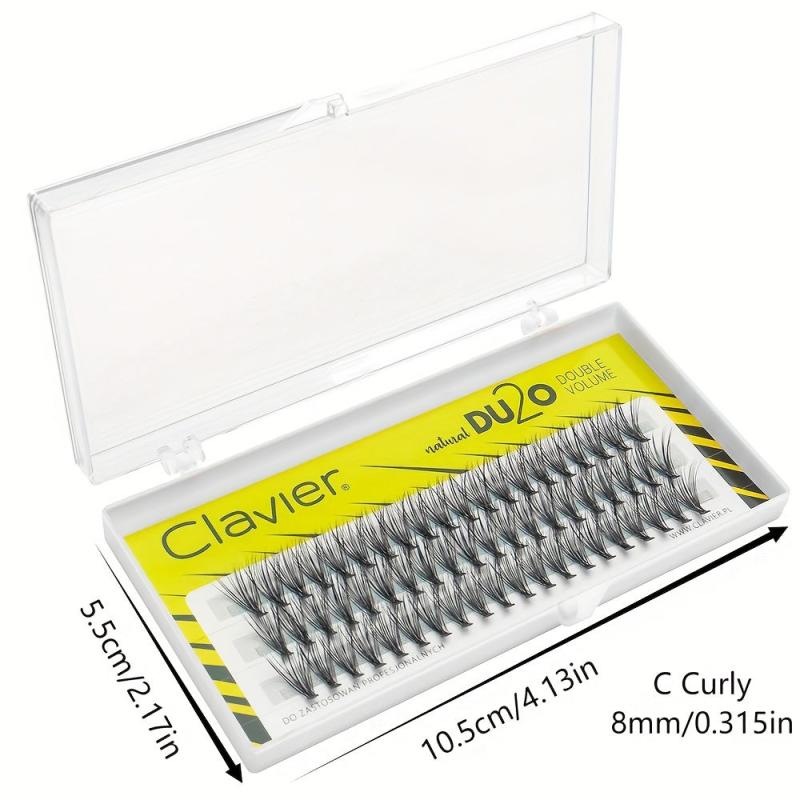 20D Eyelashes Makeup Individual Lash Clusters Natural Extension False Eyelashes